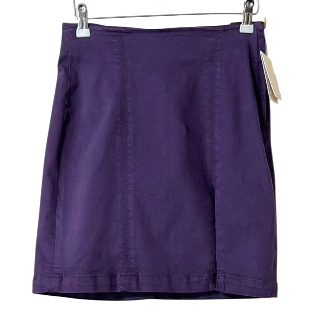 Mother Denim The Side Splitter Mini Skirt Size 27